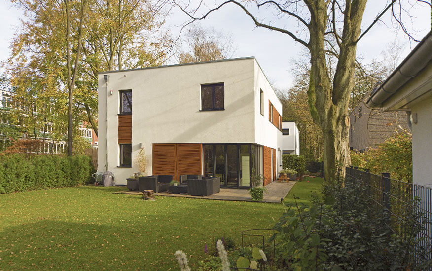 Architekt Hamburg Jacobsen Neubau Einfamilienhaus